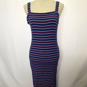 Ultra Flirt Red, White & Blue Sexy Body Con Dress